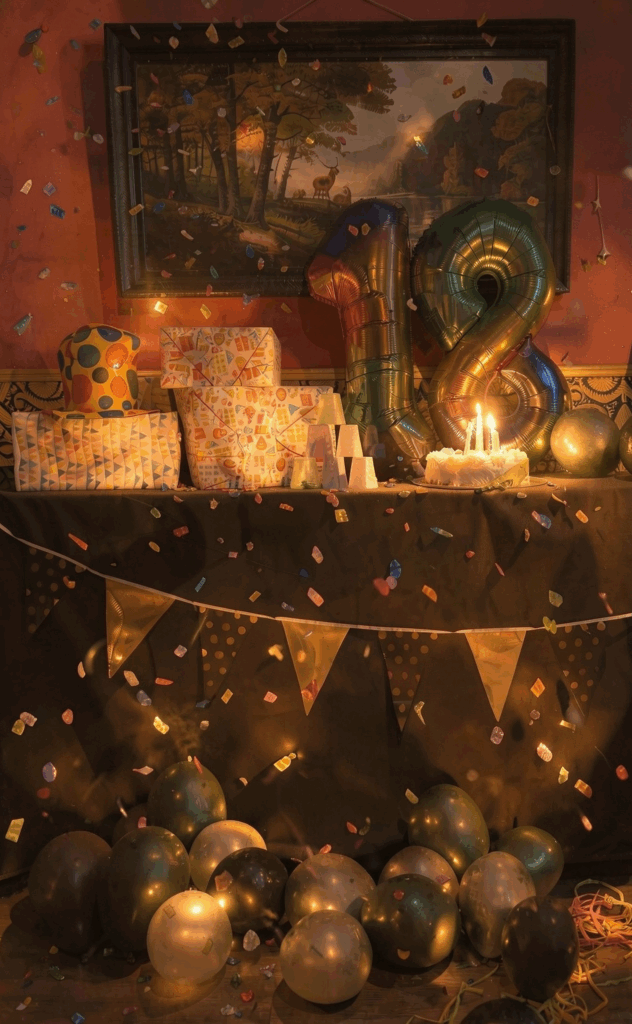 décor de la murder party la fête d'anniversaire au manoir à Bordeaux The Hostel